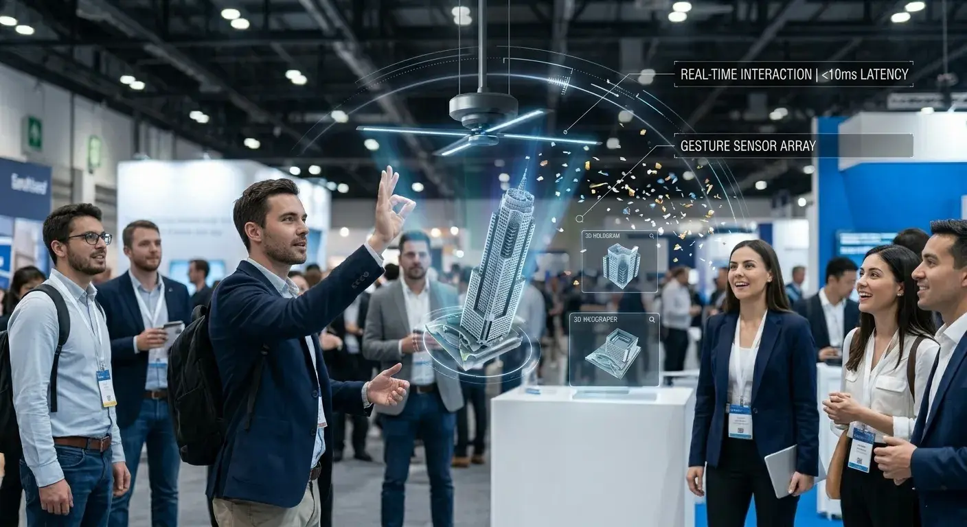 3D Hologram Fan Display